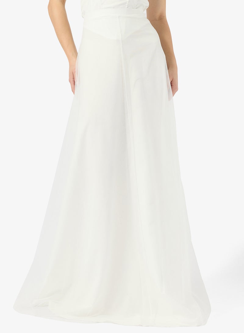 Ginger Sweetheart Neckline Corset Bodice Tulle Dress - Image 4